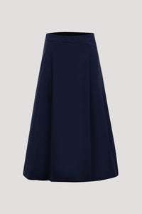 ASK 9018 FOLDED SKIRT NAVY