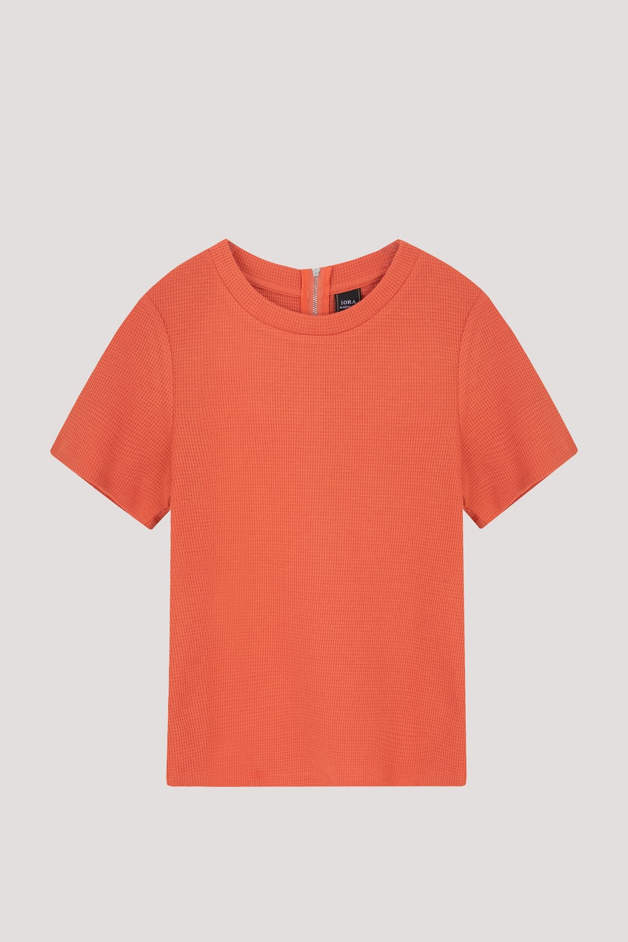 AT 10051 BASIC BOXY TOP DARK ORANGE