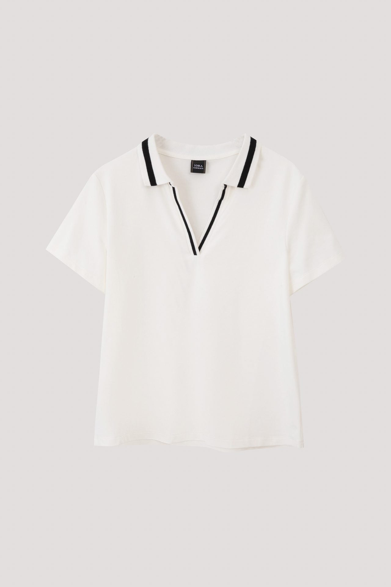 AT 10430 COLLARED BLOUSE CREAM