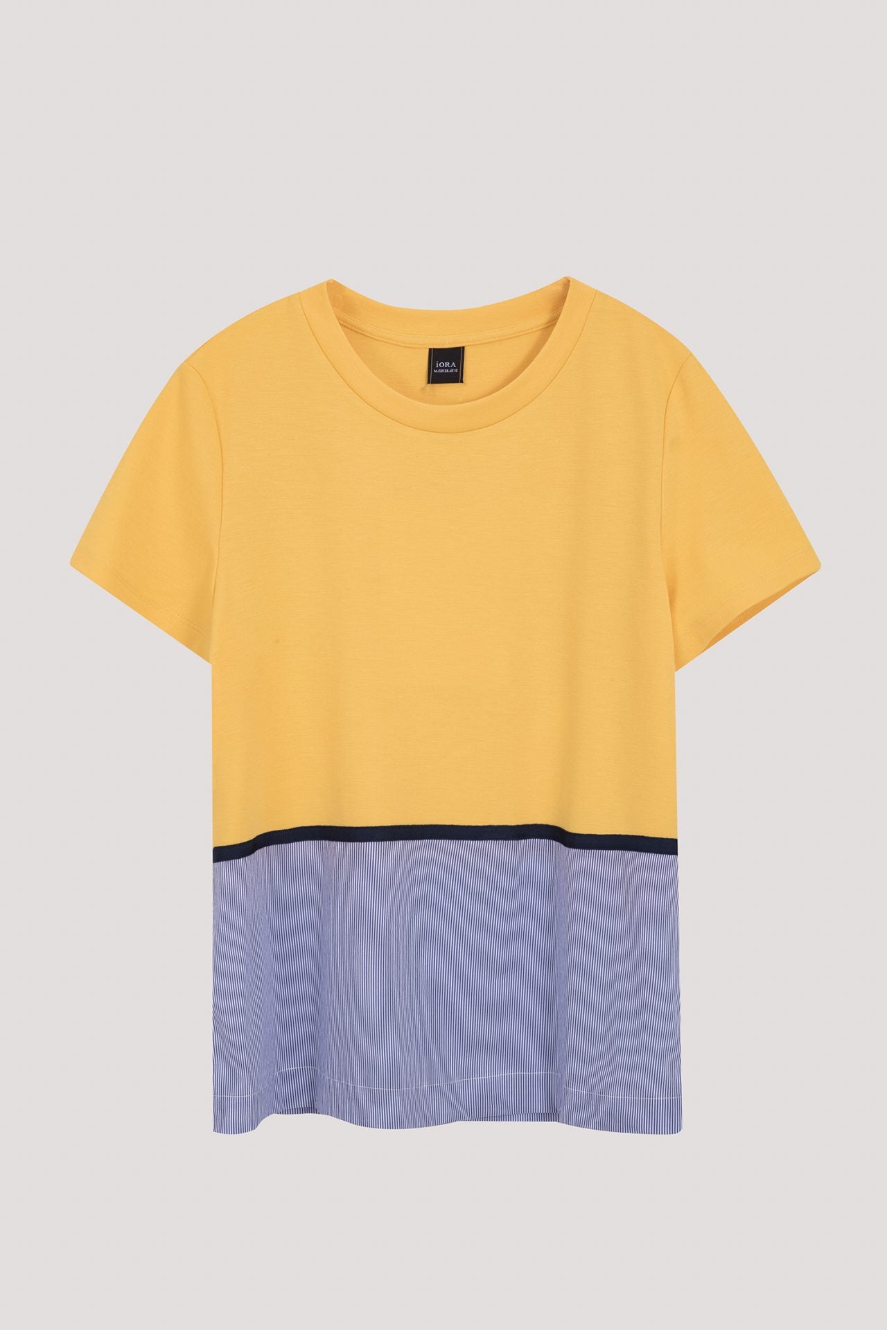 AT 6385 TRI COLOUR TOP YELLOW