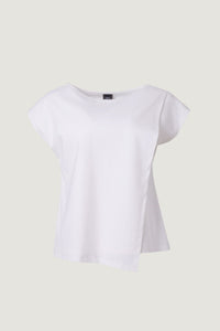 AT 7098 CREAM SLANT FABRIC DESIGN TOP