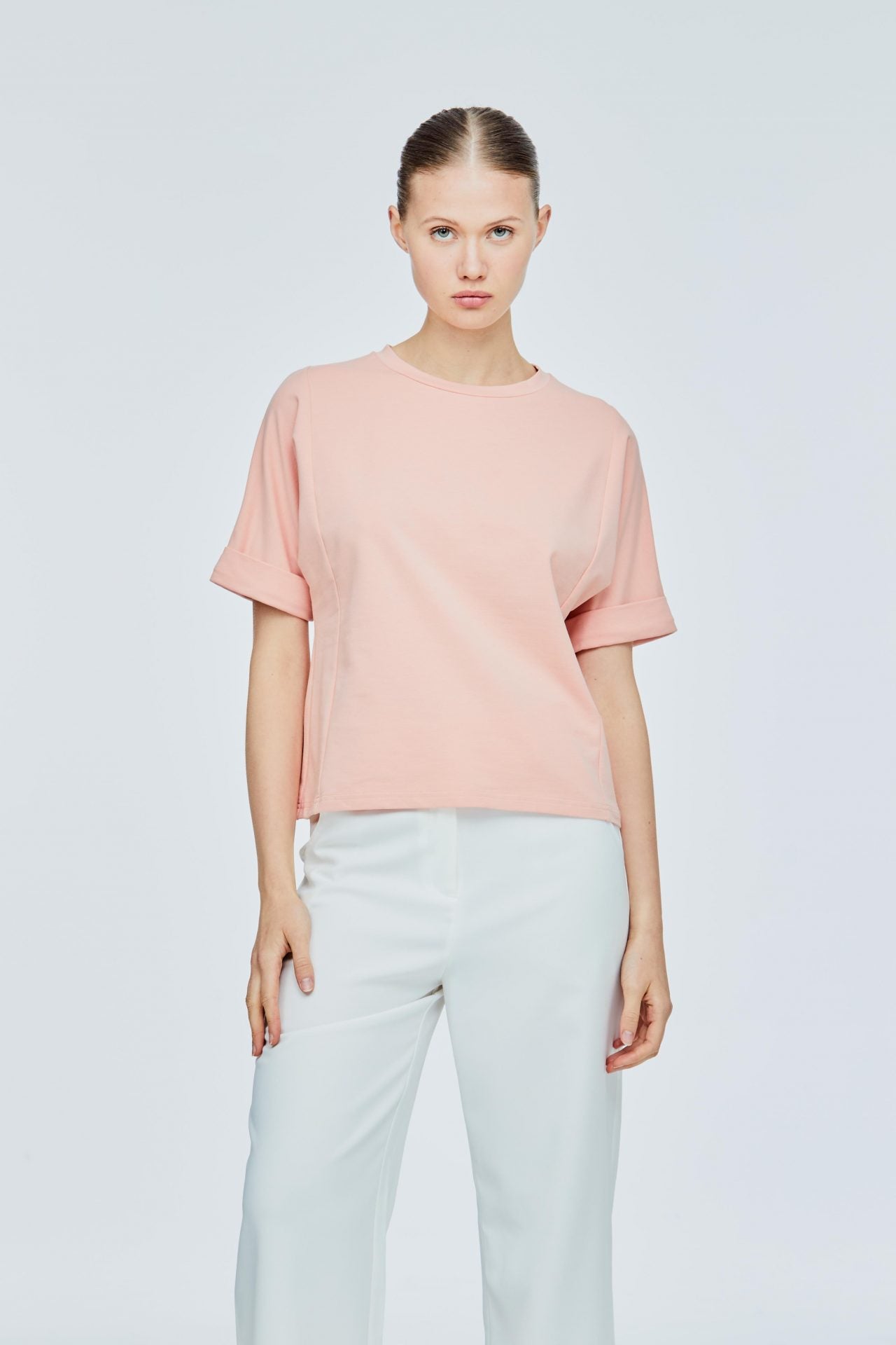 AT 9785 LOOSE FITTING TOP PEACH (1)