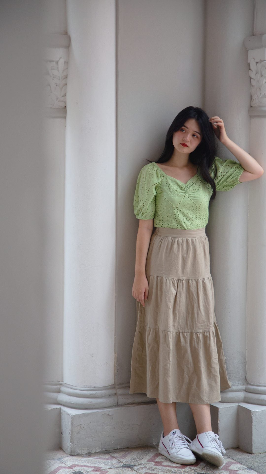 Layered skirt cheap malaysia