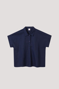 BB 10722 COLLARED BUTTON SHIRT NAVY