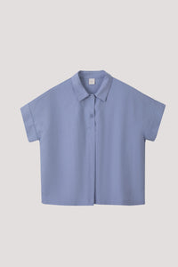 BB 10722 COLLARED SHIRT DUSK BLUE