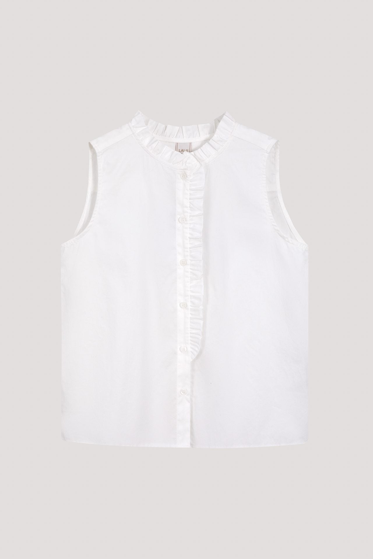 BB 11692 FRENCH COLLAR TOP CREAM