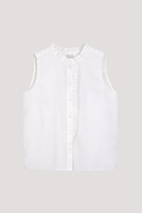 BB 11692 FRENCH COLLAR TOP CREAM