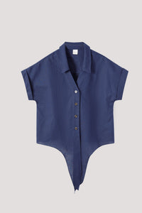 BB 8922 TIED UP TOP NAVY