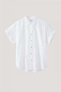 BB 9625 Collared Button Top Cream
