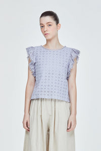 BBV 10474 ROUND NECK TOP YAM