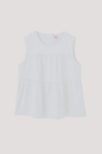 BBV-9713-SLEEVELESS-TIERED-TOP-IVORY