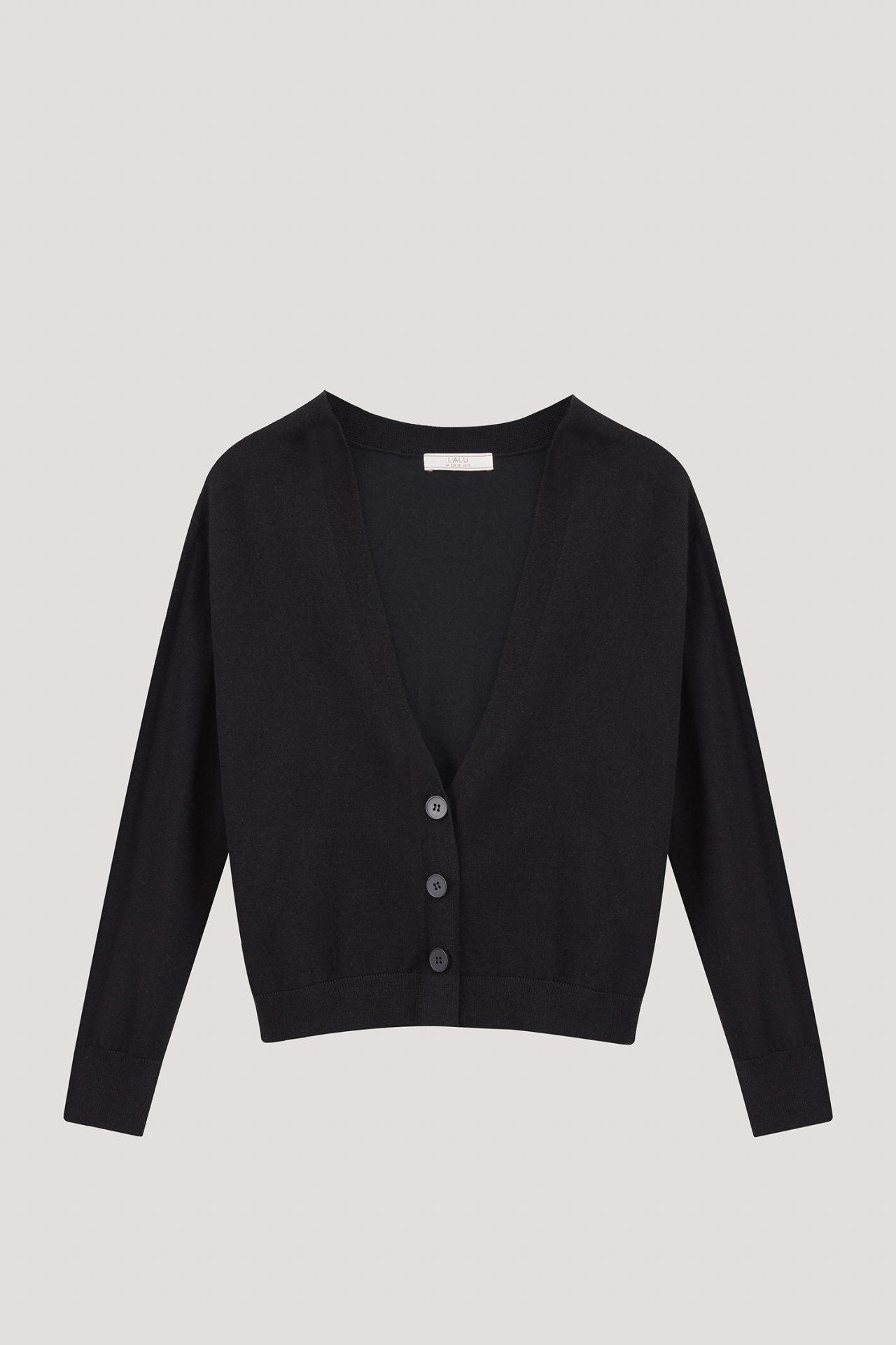 BCL 10076 CARDIGAN BLACK