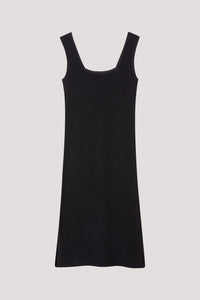 BKD 9818 LONG SLEEVELESS DRESS