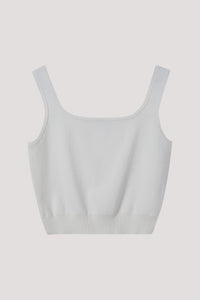 BKV 9636 KNIT TANK TOP CREAM