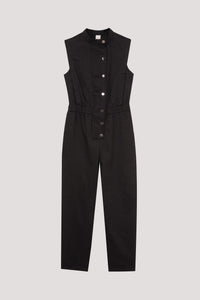 BPD 10857 SLEEVELESS JUMPSUIT BLACK