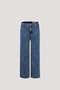 BPL 10734 DENIM LONG PANTS DENIM BLUE