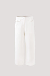 BPL 11134 STRAIGHT LEG PANTS CREAM