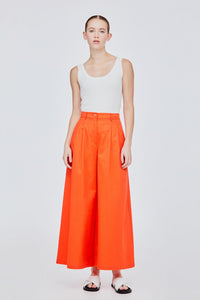 BPL 11465 WIDE LEG PANTS ORANGE