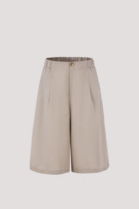 BPL 8163 BUTTON CULLOTES BEIGE