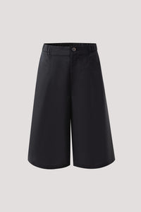 BPL 8163 BUTTON CULOTTES BLACK