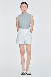 BPS 11221 CURVE SIDE SHORTS CREAM