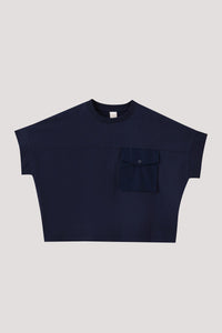 BT 11006 POCKET FLAP TEE NAVY