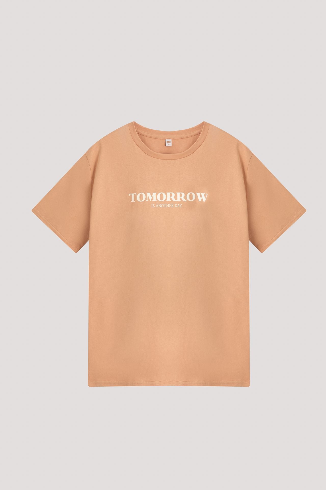 BT 11701 LOOSE FITTING T SHIRT CARAMEL