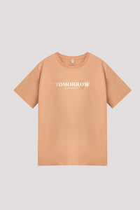 BT 11701 LOOSE FITTING T SHIRT CARAMEL