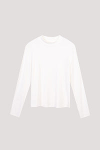 BTL 10723 HIGH NECK KNIT TOP CREAM