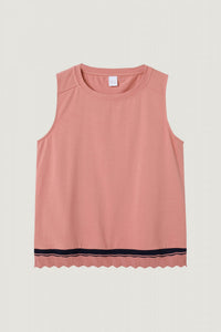 BTV 7484 NUDE LINE SLEEVELESS TOP