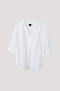 abb 8108 v neck blouse cream