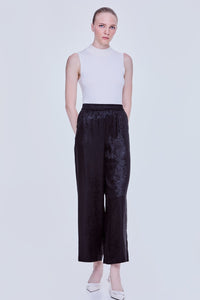 Metallic Elasticised Pants