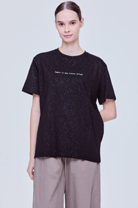 Glittery Graphic Tee