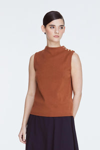 Shoulder Button Knit