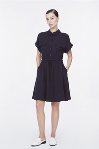 Button-Down Magyar Dress