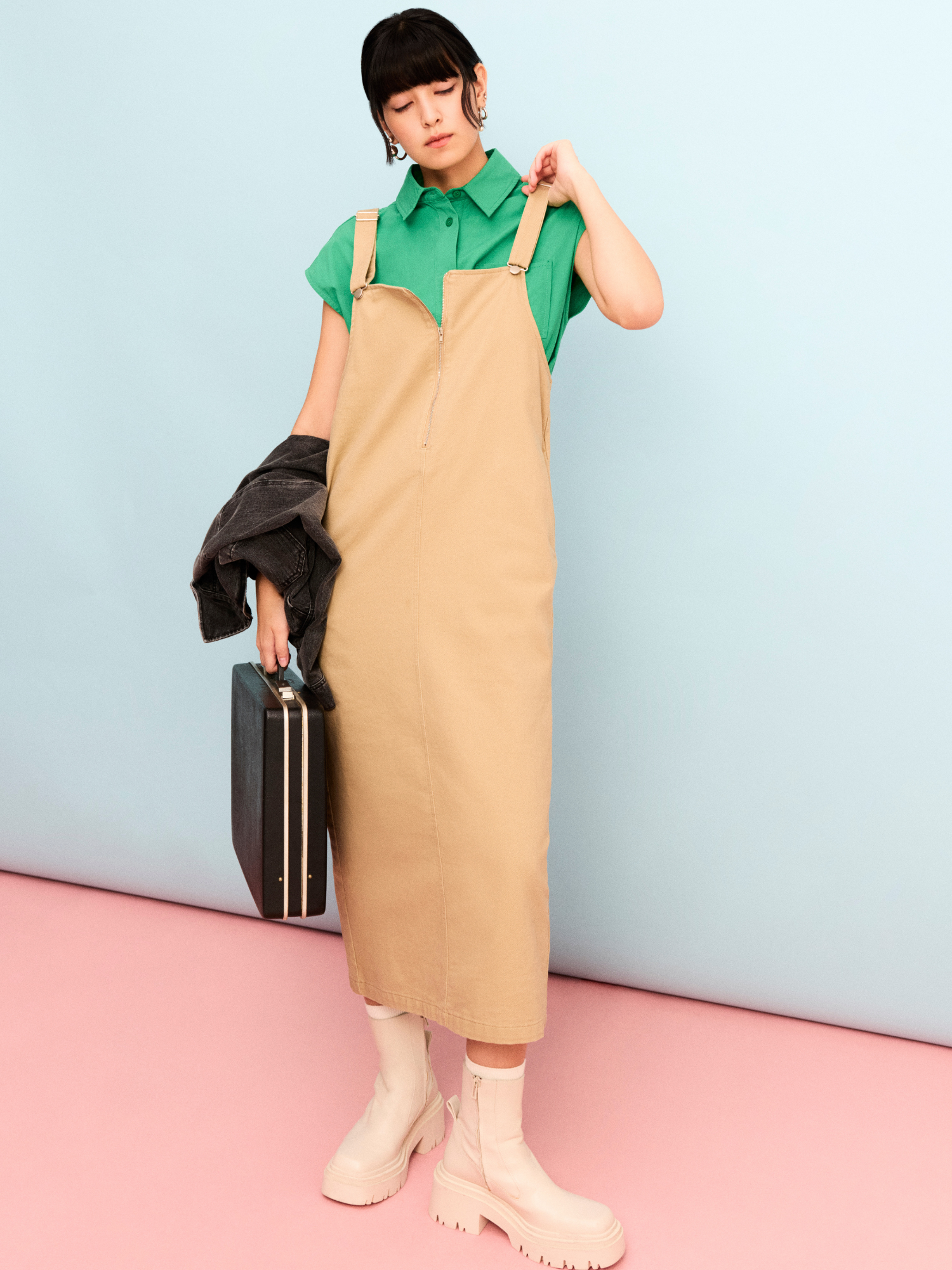 Straight Cut Pinafore