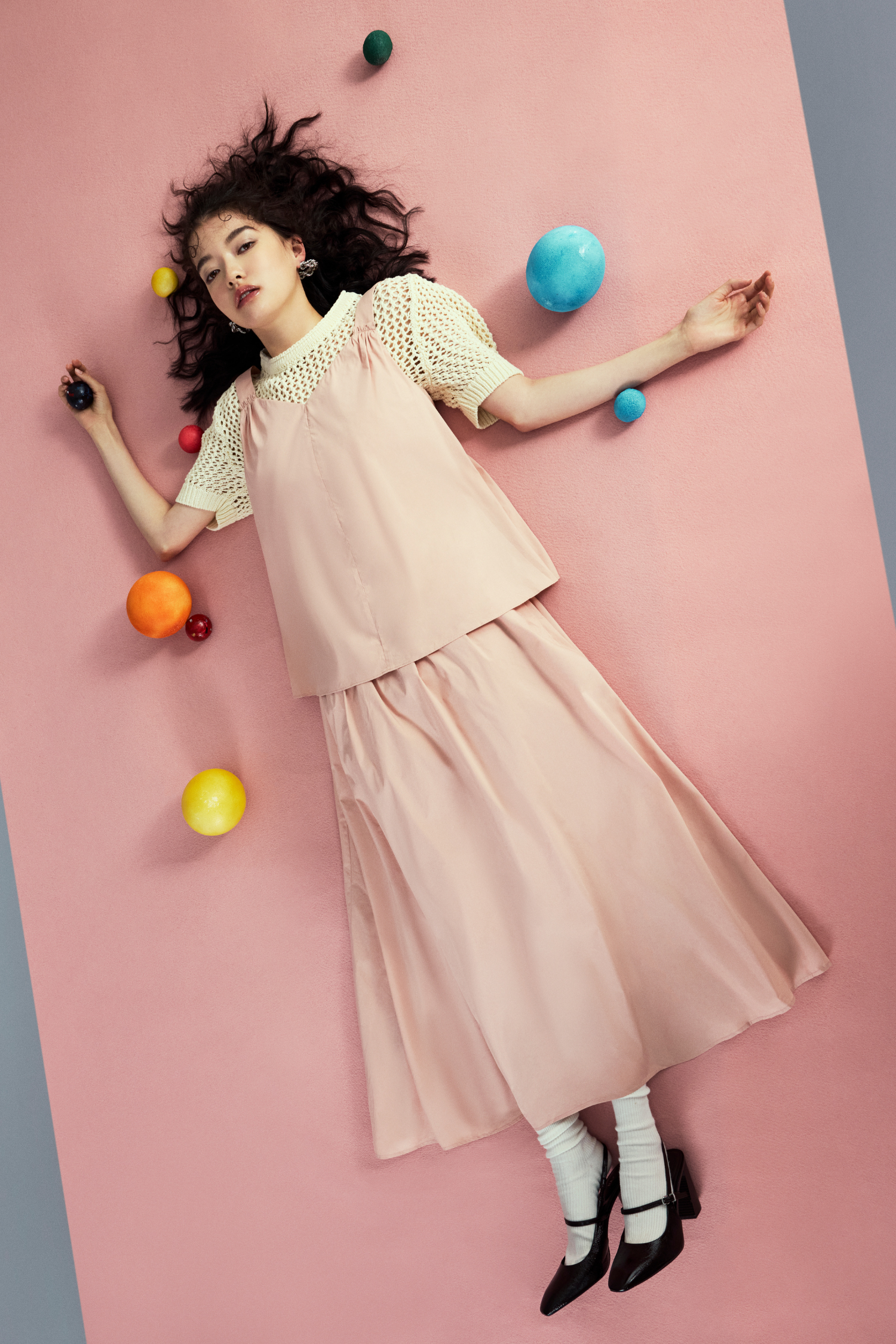 Elasticated A-Line Flare Skirt