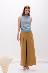 Buttoned Flare Pants
