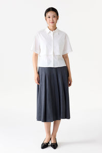 Relaxed Wide Sleeve Shirt