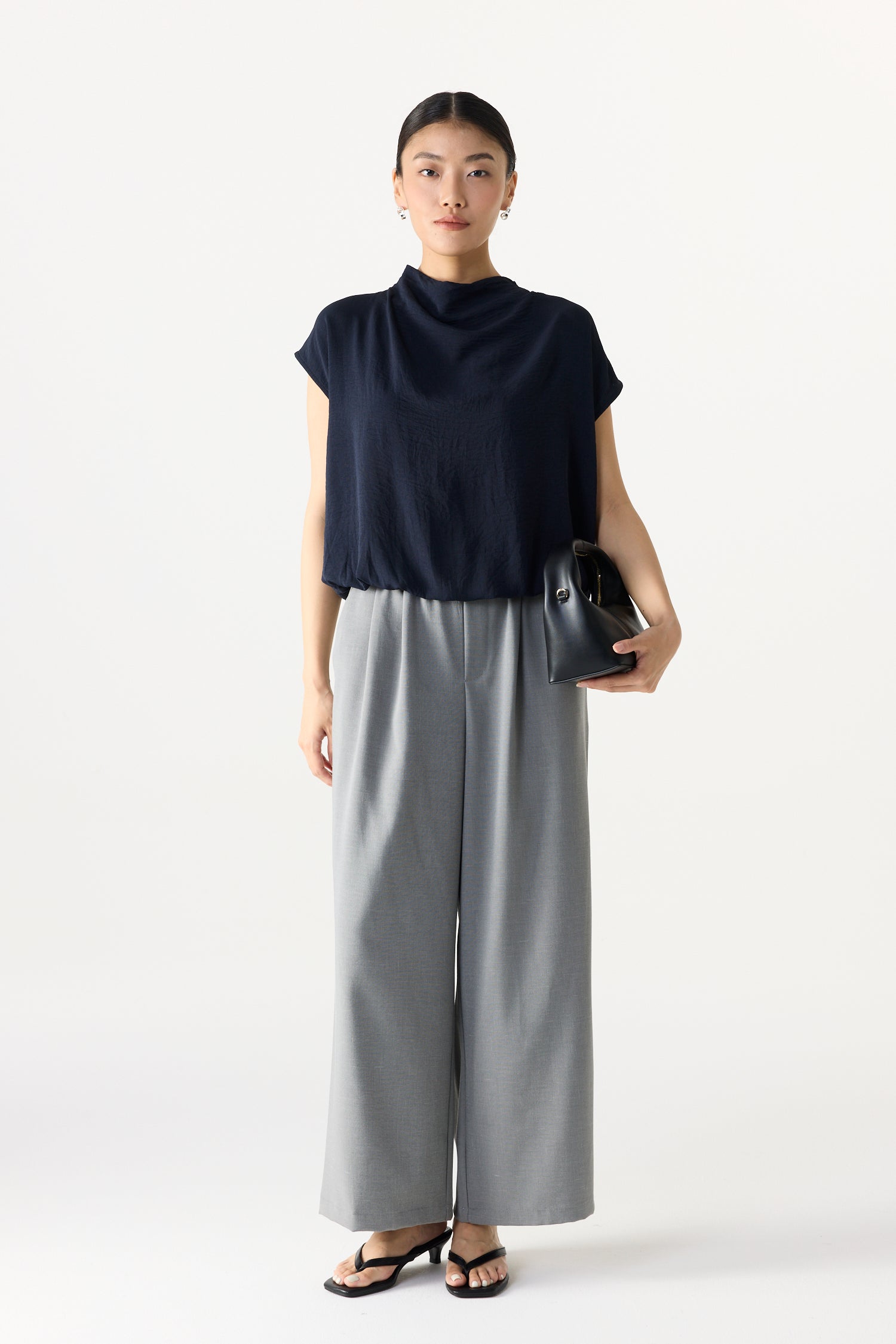 Cowl Neck Magyar Blouse