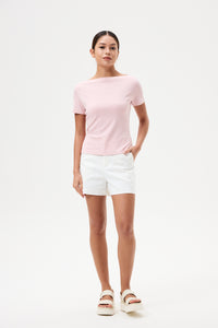 Basic Boat Neck Tee