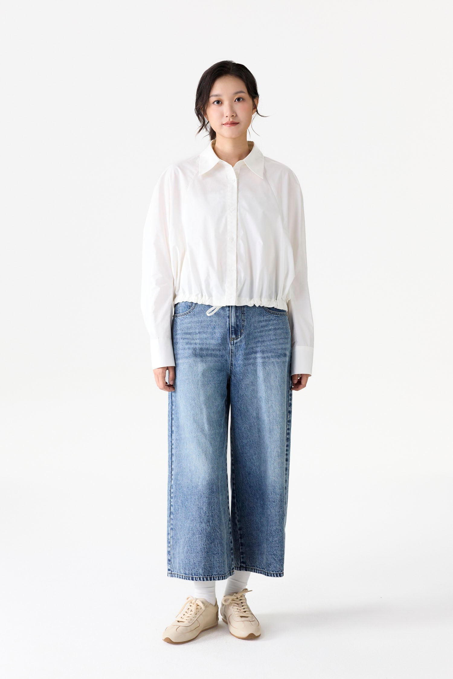 Relaxed Oversized Sleeve Shirt