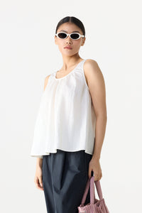 A-Line Gathered Tank Top