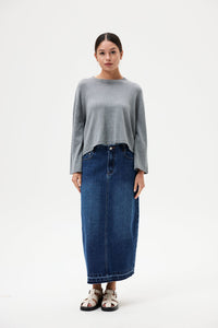 Oversized Flare Knit Top