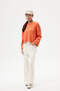 Drawstring Straight Pants