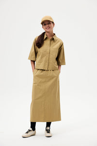 Elasticated Straight Cut Skirt