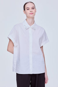 Embellished Magyar Blouse