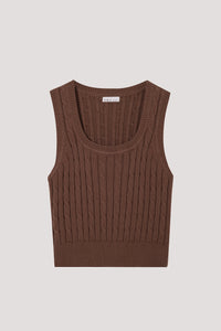 Twist Knit Tank Top