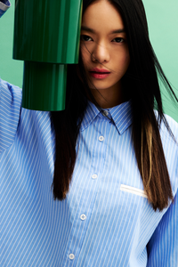 Stripe Collared Shirt