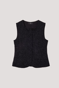 Lurex Tweed Waistcoat